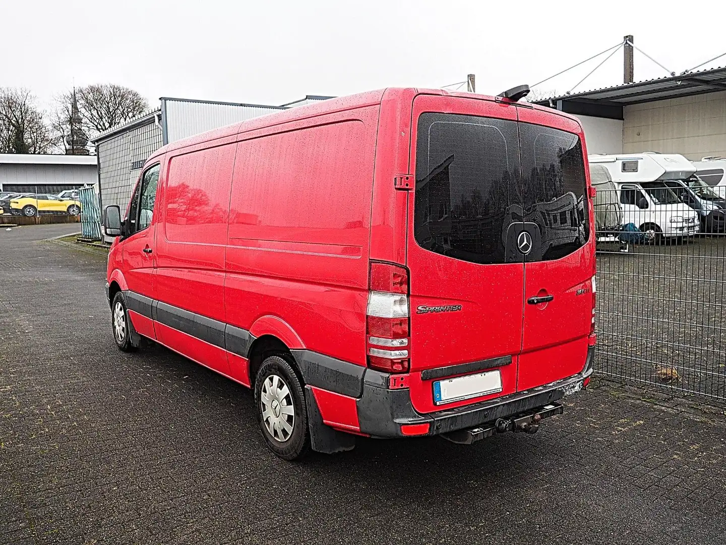 Mercedes-Benz Sprinter II Kasten 213 CDI*AUTOMATIK*2.HAND* Roşu - 2