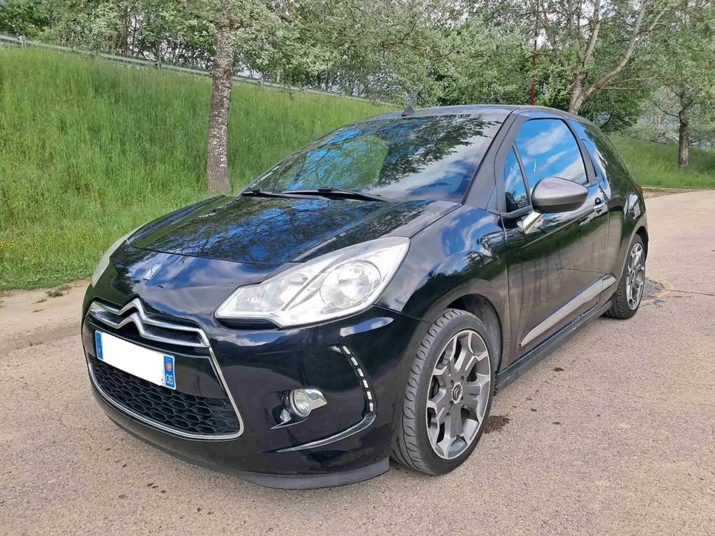 Citroen DS3 DS3 1.6 turbo thp Ultra Prestige 155cv Nero - 1