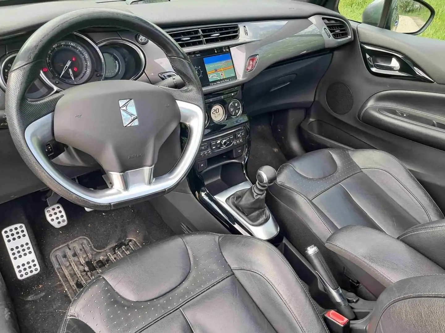 Citroen DS3 DS3 1.6 turbo thp Ultra Prestige 155cv Nero - 2
