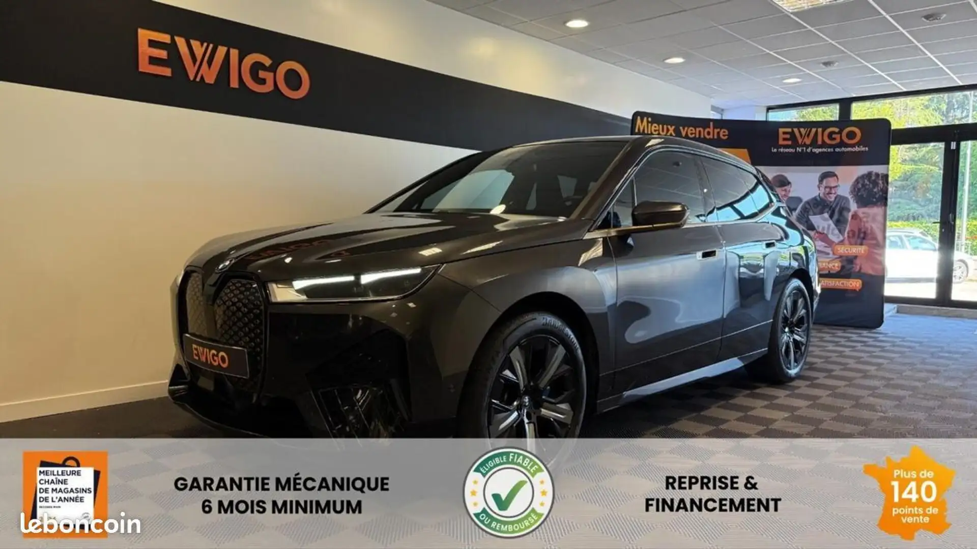BMW iX LIMITED EDITION PRO 40 ELECTRIC 325 76.6KWH XDRIVE BVA Noir - 1