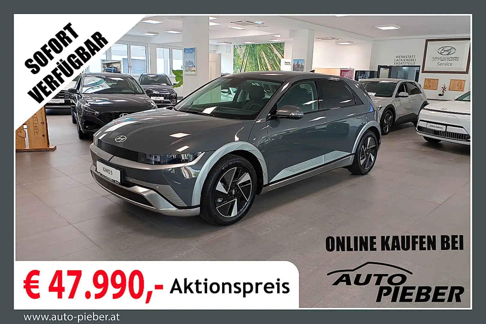 Hyundai IONIQ 5 Ioniq 5 84kWh Prestige Line 4WD *Wärmepumpe*Mat... Grau - 1