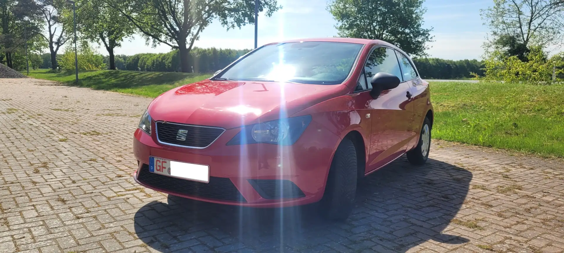 SEAT Ibiza 2.HAND TÜV & INSPEKTION NEU Rojo - 2