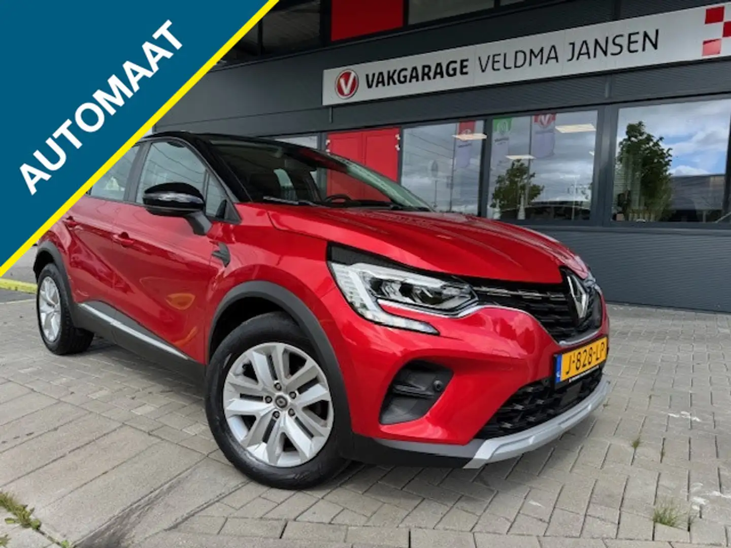 Renault Captur 1.3 TCe ZEN AUTOMAAT 1e EIGENAAR! Rood - 1