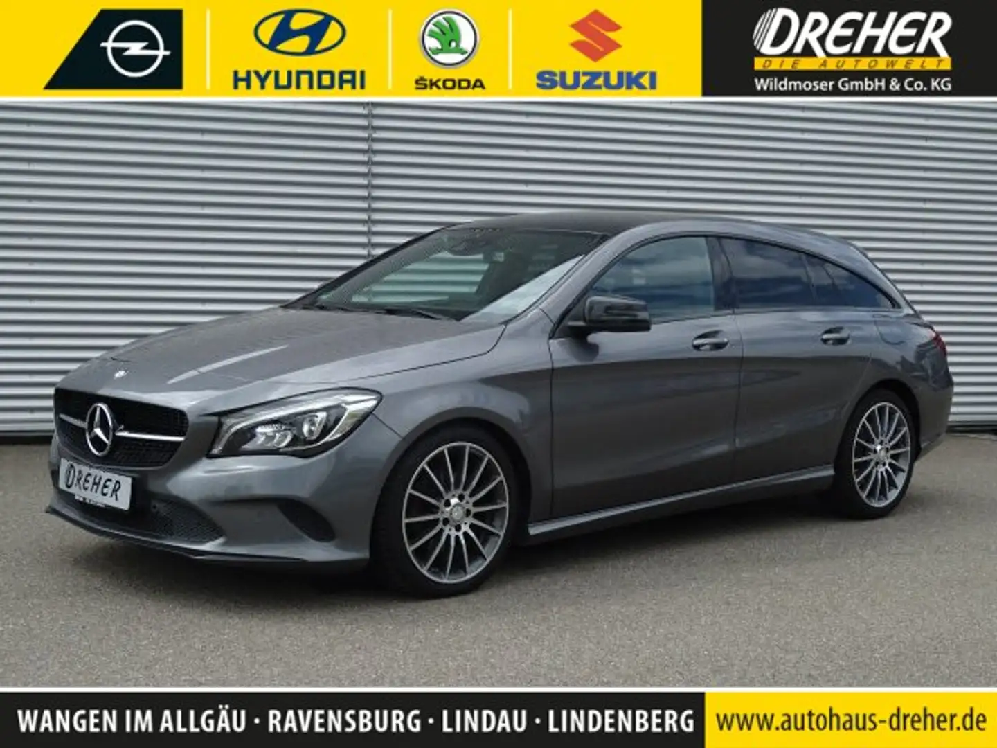Mercedes-Benz CLA 180 CLA 180 Shooting Brake Urban Navi/Pano.-Dach/LED Gris - 1