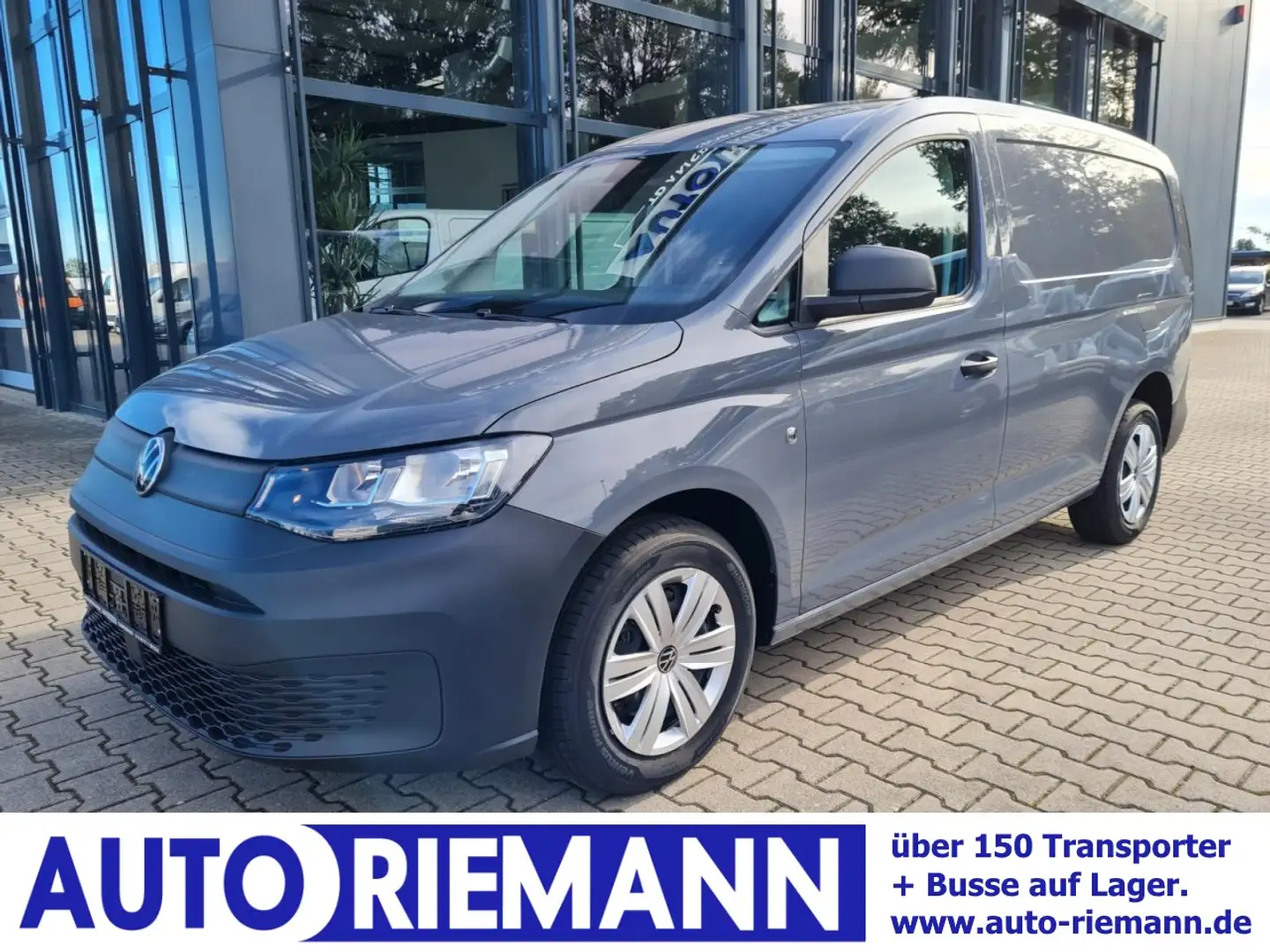 Volkswagen Caddy Kasten Cargo TDI Maxi PDC KLIMA TEMPOMAT Grau - 1