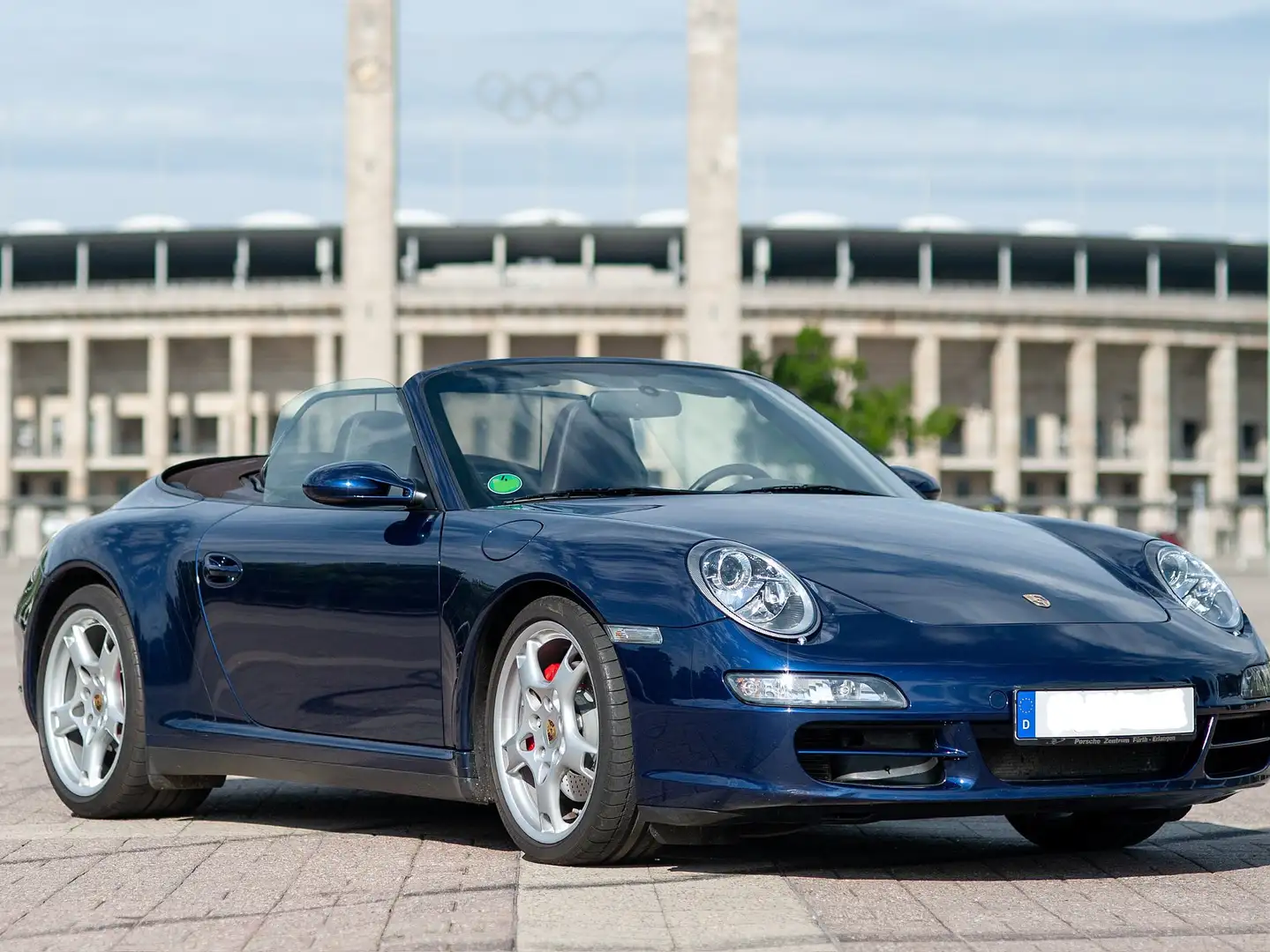 Porsche 997 911 Carrera 4 S Cabriolet Tiptronic S Blau - 1