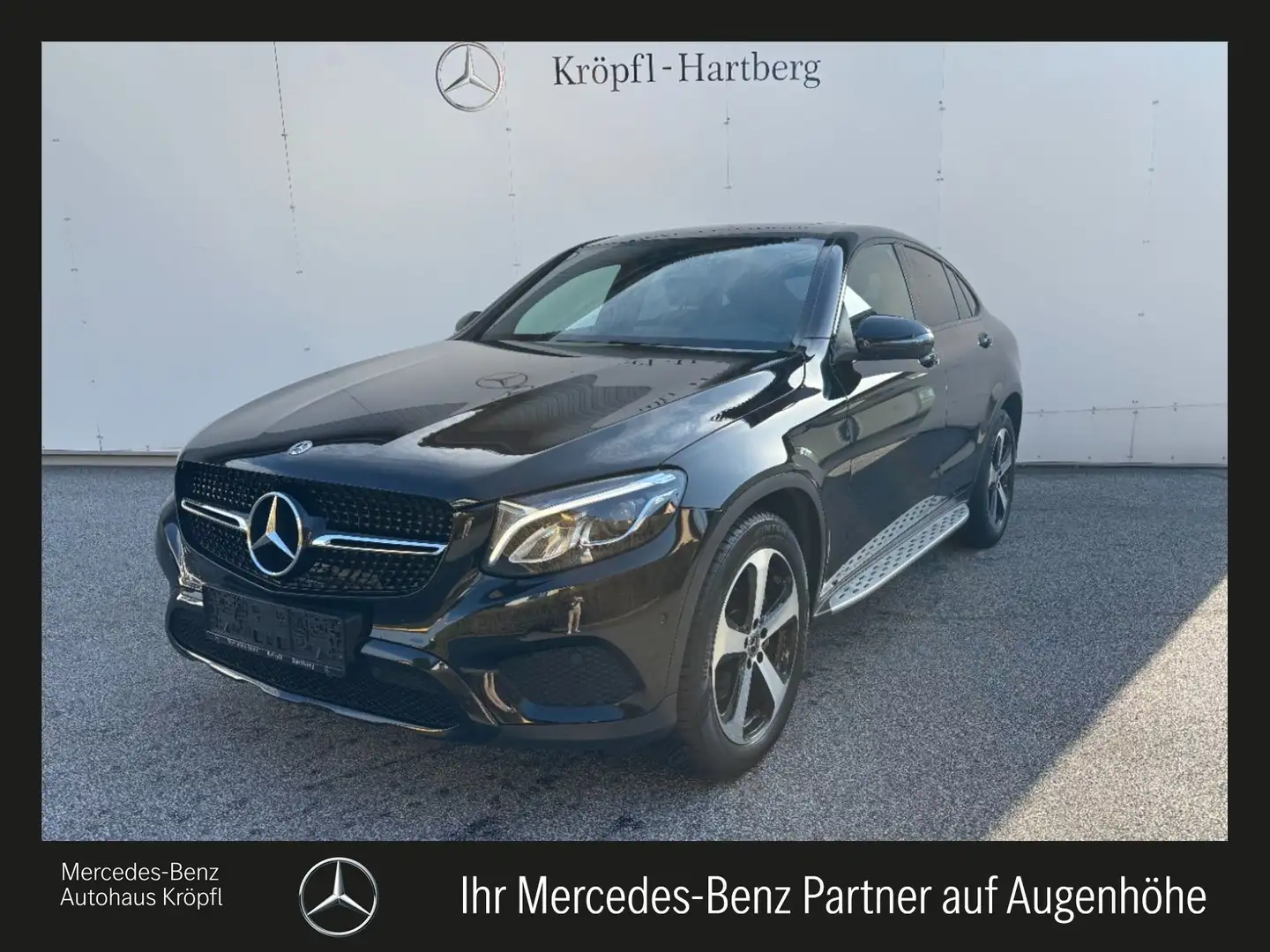 Mercedes-Benz GLC 220 d 4MATIC Coupé PTS Shz Navi LED eHeck Schwarz - 1