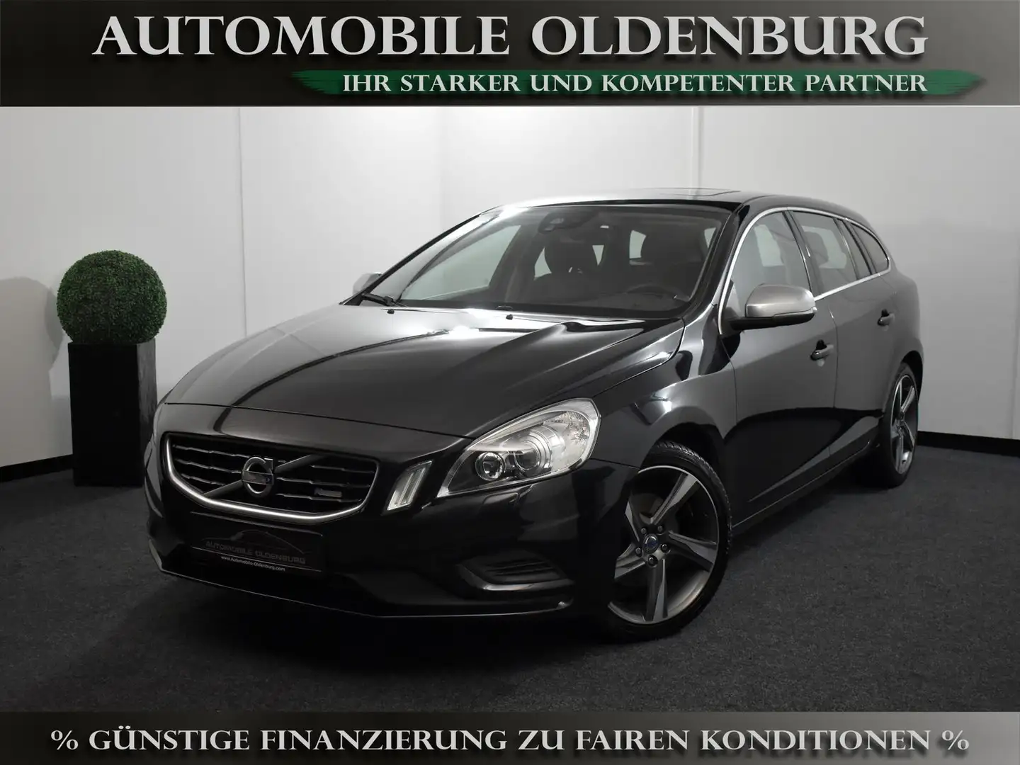 Volvo V60 T4 R-Design *Bi-Xenon*Navi*GSD**SHZ*18" Schwarz - 1