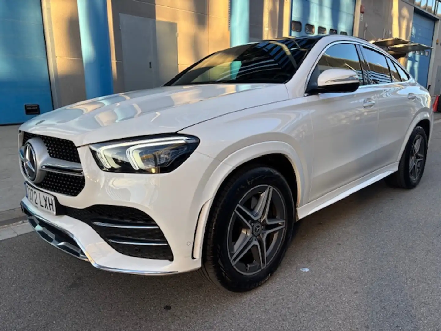 Mercedes-Benz GLE 300 Coupé 300d 4Matic Aut. Blanco - 2