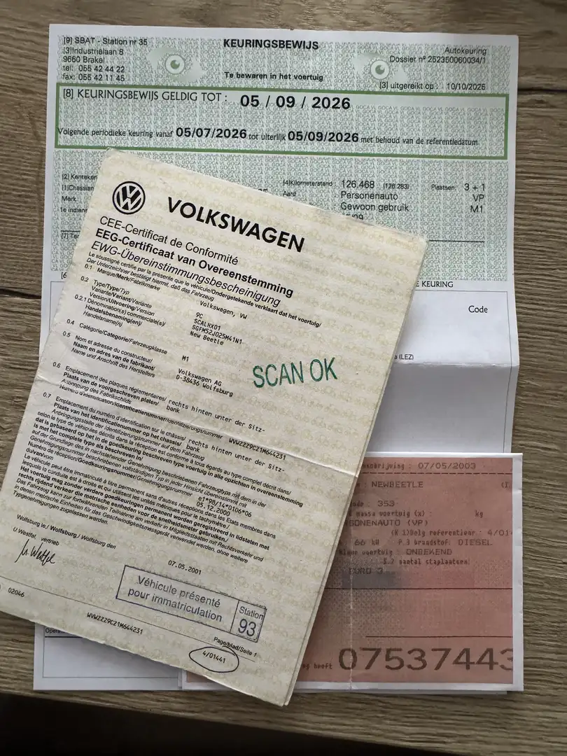 Volkswagen Beetle 1.9tdi 126.000km - 2