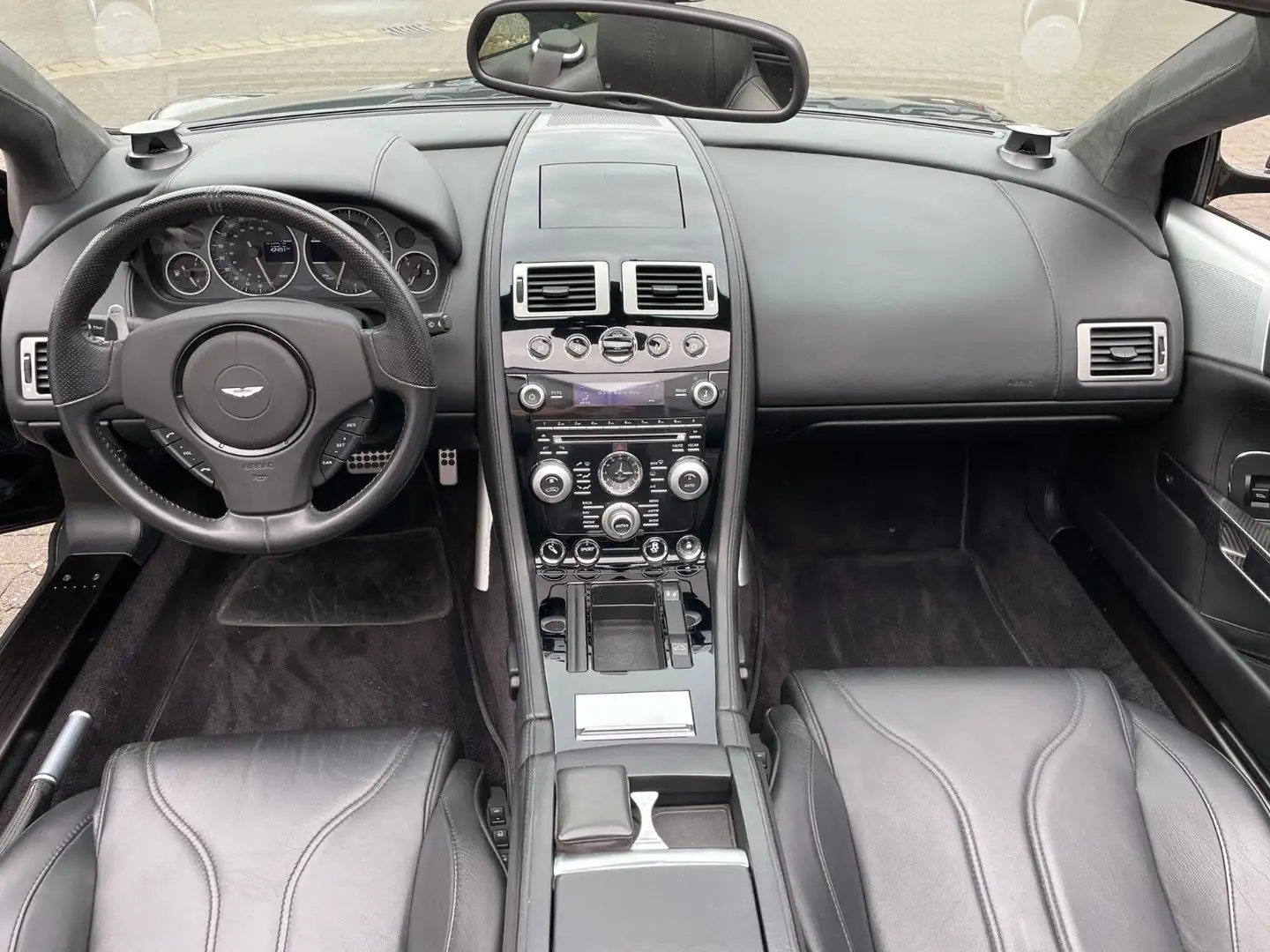 Aston Martin DBS 6.0 VOLANTE CARBON BLACK, DEUTSCHES FZG. Nero - 2