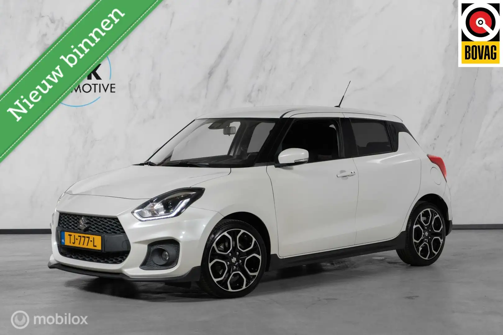Suzuki Swift 1.4 Sport LED|KEYLESS|CAMERA|NAVI|STOELVERWARMING Blanc - 1