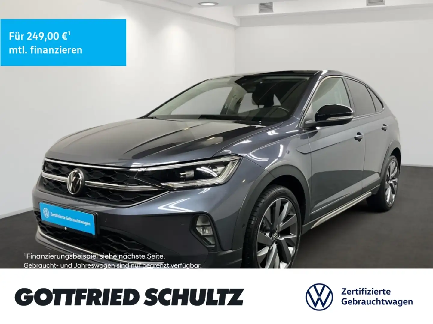 Volkswagen Taigo 1.5 TSI DSG IQ.Light NAV PAN ACC KAMERA Style Gris - 1