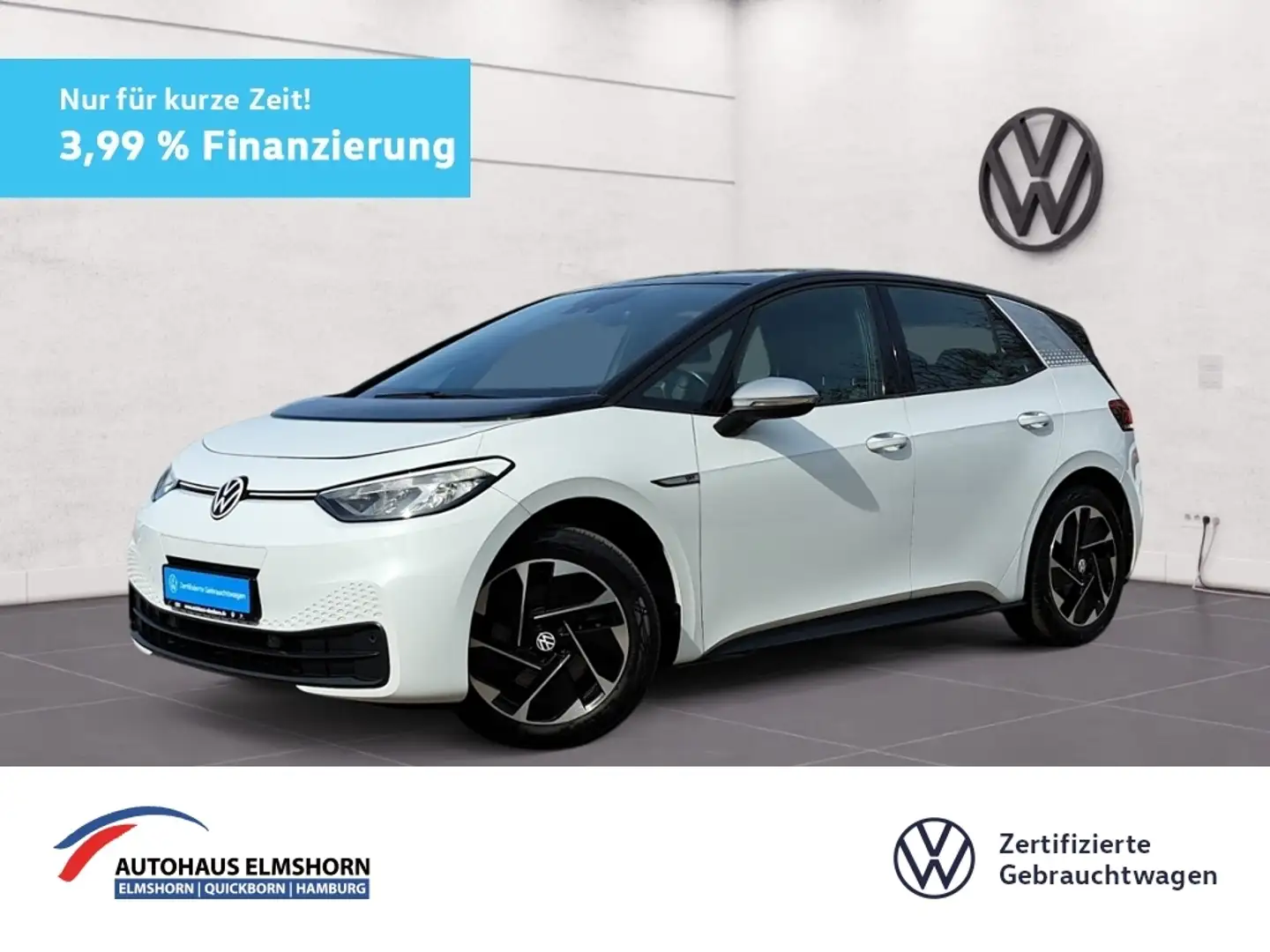 Volkswagen ID.3 Pro Performance 1st Edition NAV APP ACC LED PDC S Weiß - 1
