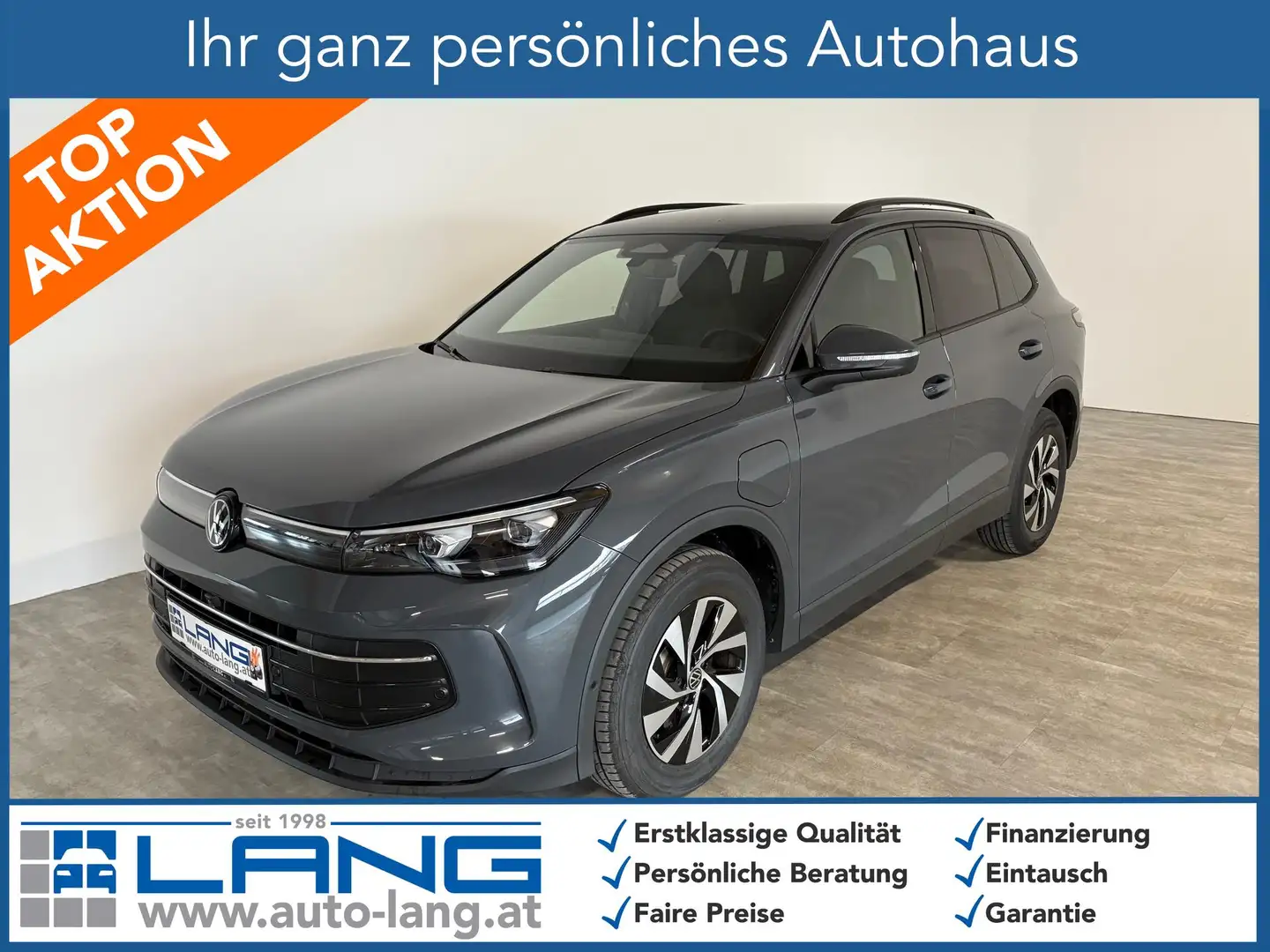 Volkswagen Tiguan 1.5 TSI eHybrid Life IQ.LIGHT*AHK*ACC*5 JAHRE G... Grau - 1