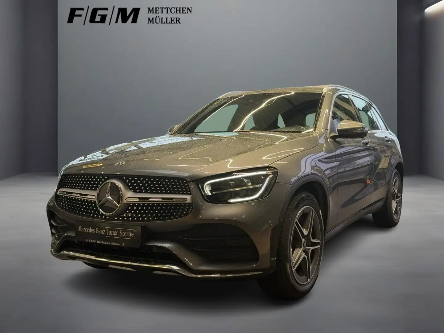 Mercedes-Benz GLC 300 4M AMG-Line Burm|Standhz|TWA|Sitzhz|Kam Сірий - 2