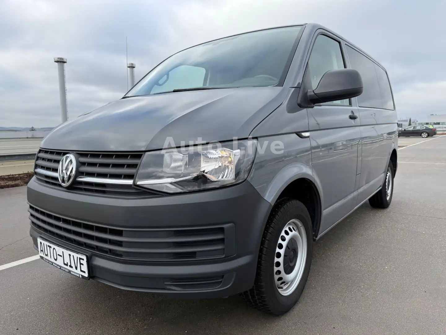 Volkswagen T6 Transporter 2,0TDI *9-SITZ*KLIMA*PDC* Gris - 1