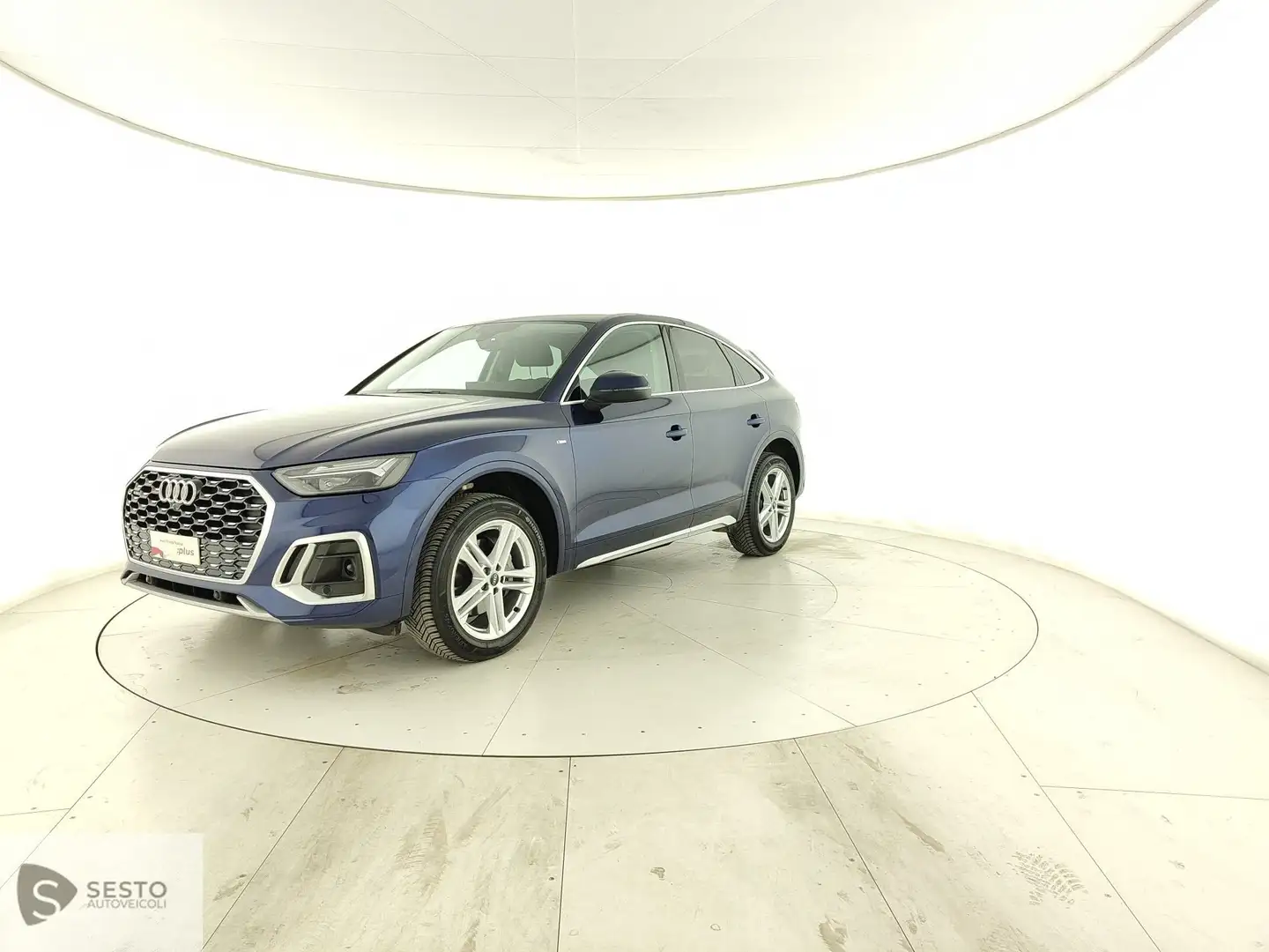 Audi Q5 I Sportback 2021 Sportback 40 2.0 tdi mhev 12V S Blu/Azzurro - 1