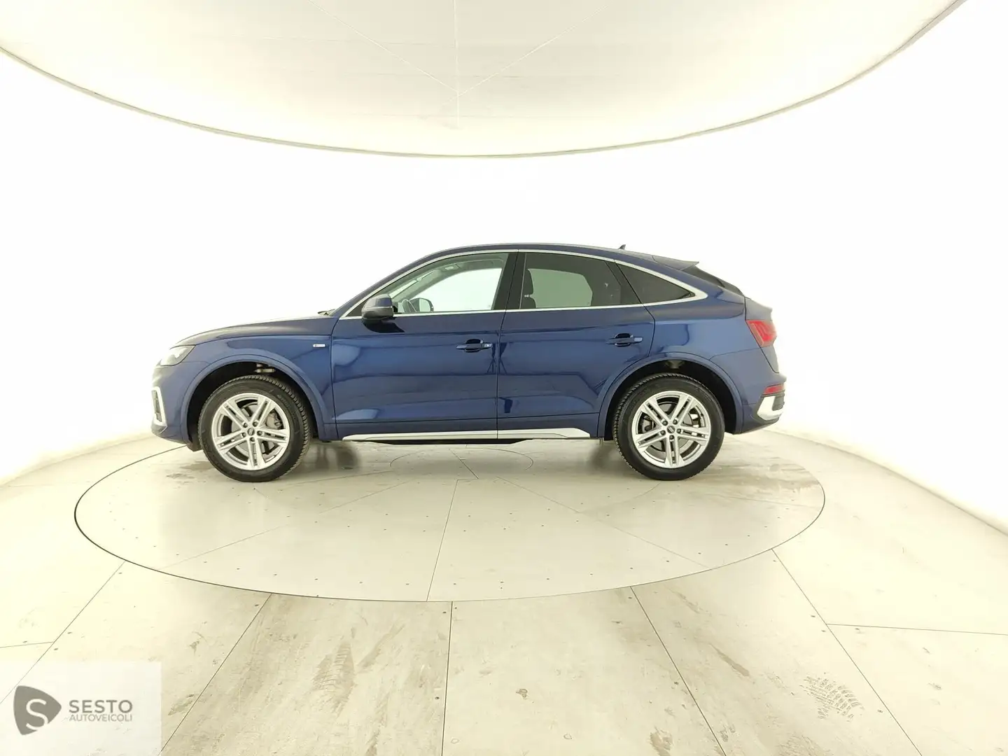 Audi Q5 I Sportback 2021 Sportback 40 2.0 tdi mhev 12V S Blu/Azzurro - 2