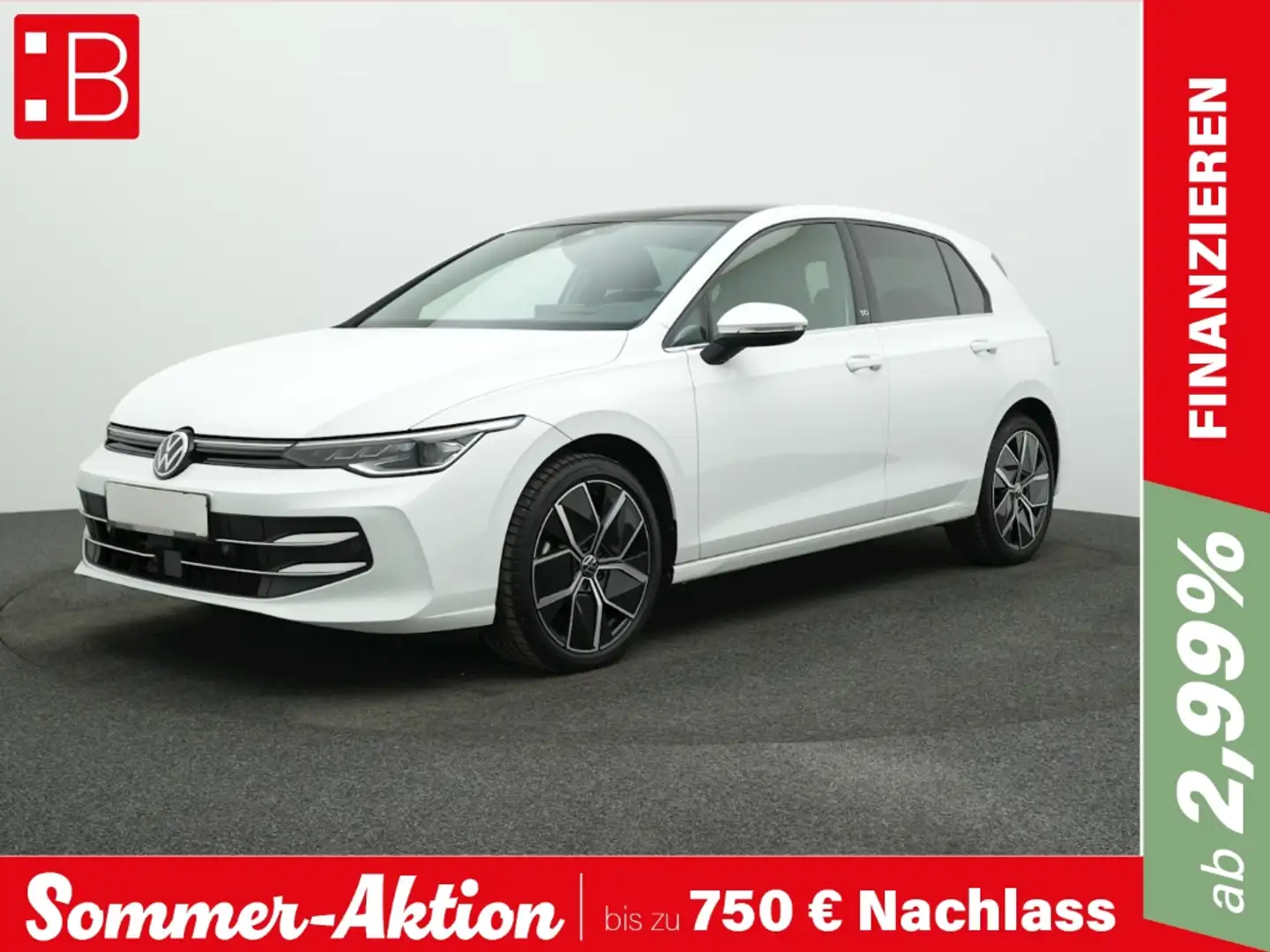 Volkswagen Golf 8 1.5 eTSI DSG Edition 50 IQ-LIGHT PANO HuD Weiß - 1