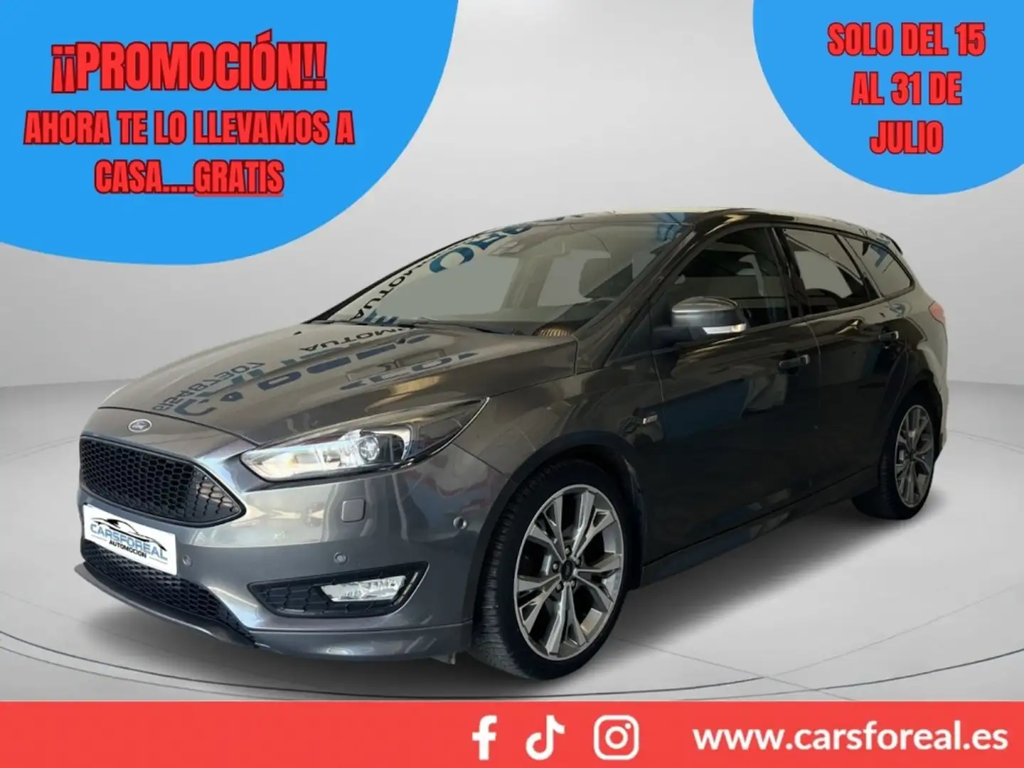 Ford Focus 1.5 Ecoboost ST Line 182 Gris - 1