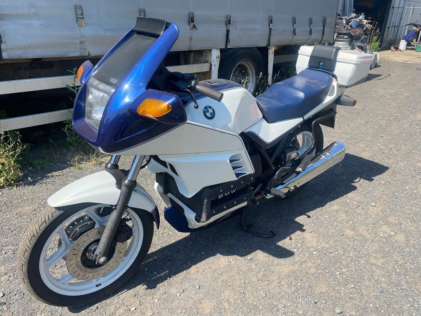 BMW K 100 RS Williams Blanc - 1