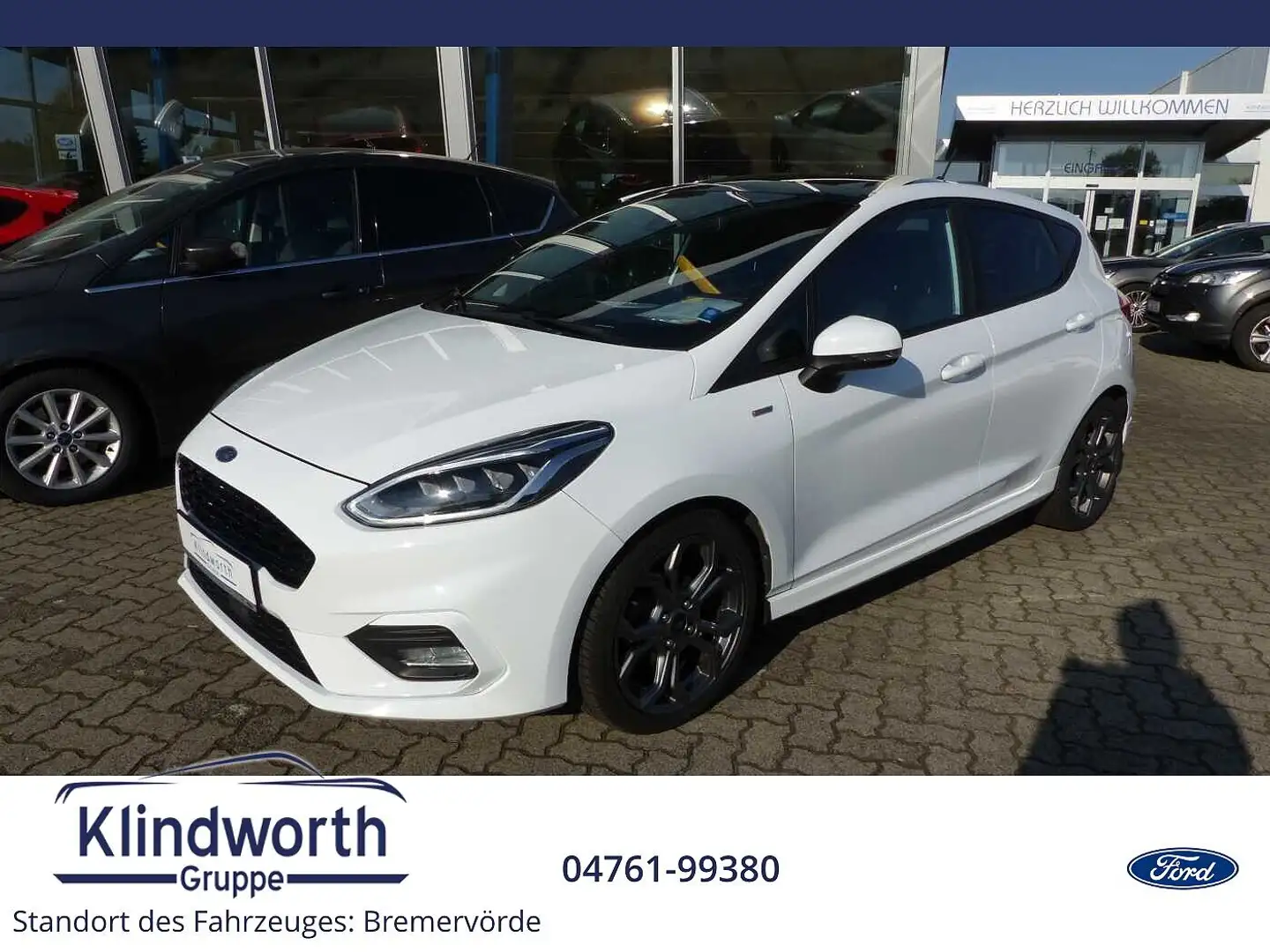 Ford Fiesta 5-Türer 1.0 EcoBo. ST-LINE Pano,LED Weiß - 1