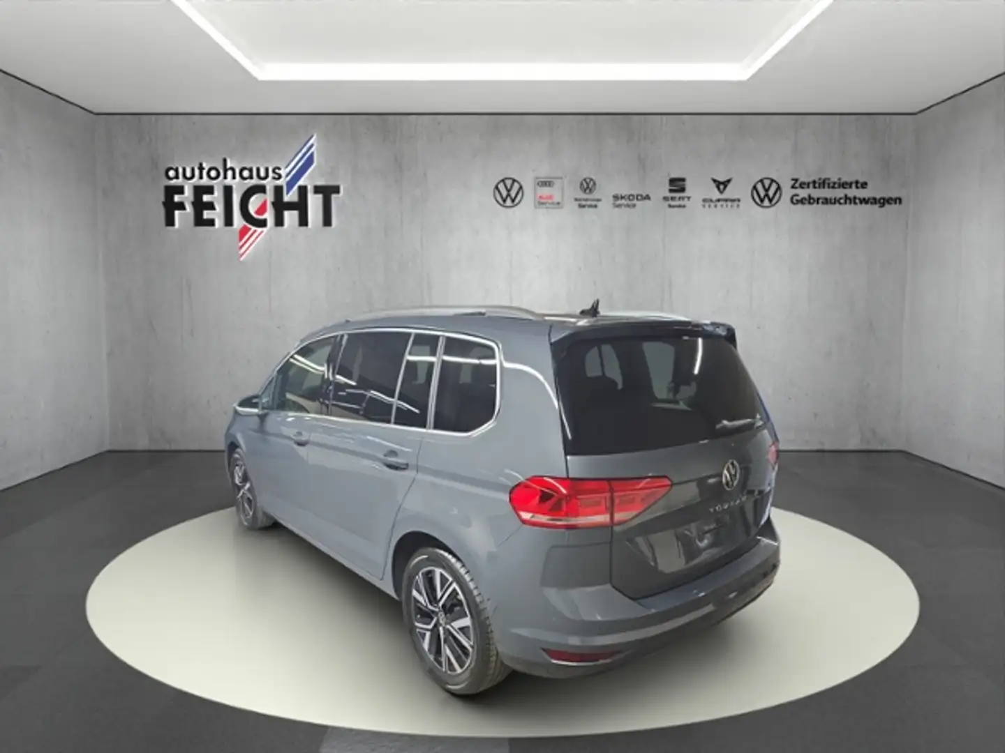 Volkswagen Touran Highline 1,5 l TSI 110 kW (150 PS) DSG Grau - 2