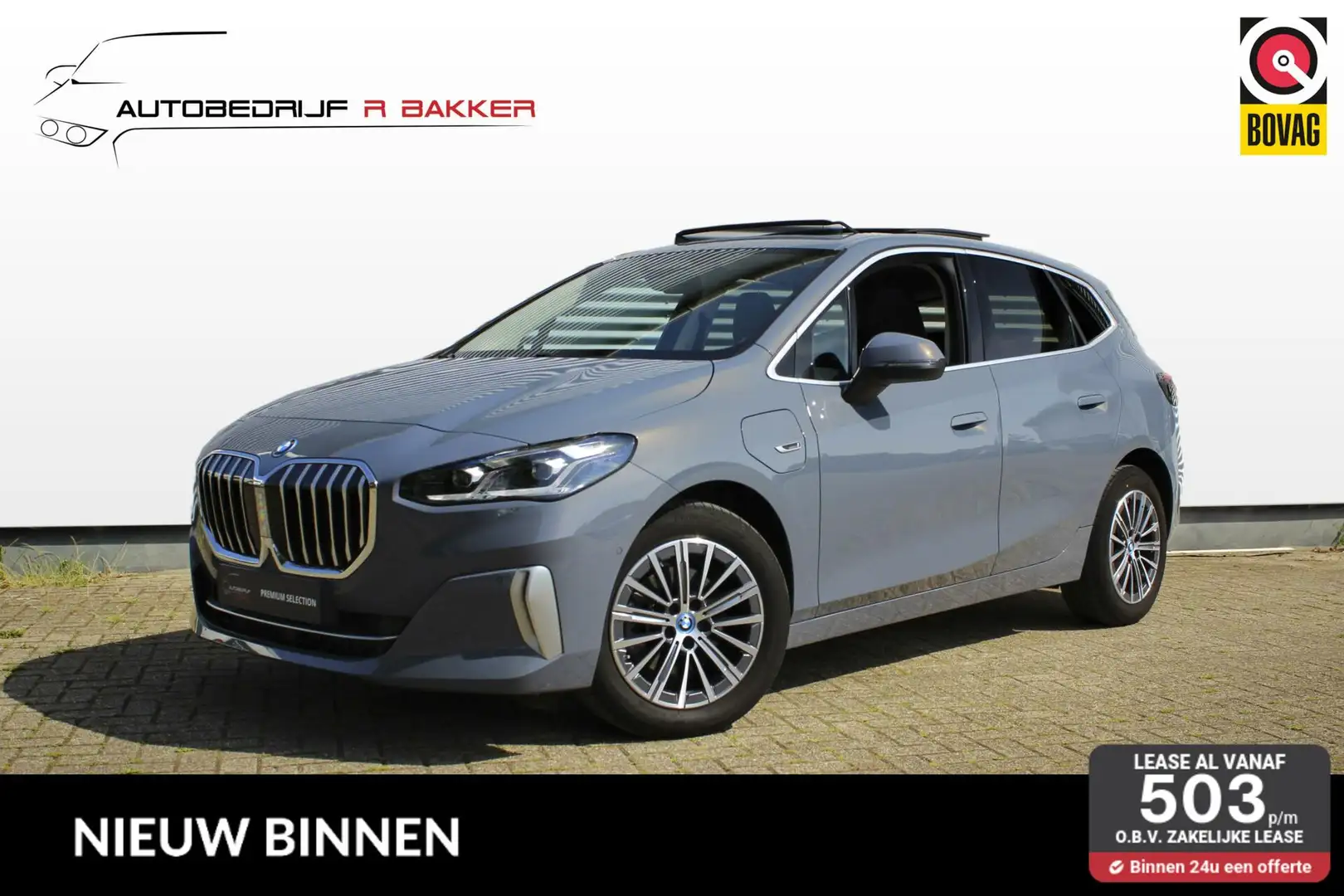 BMW 225 2-serie Active Tourer 225e xDrive Luxury Line // C Grijs - 1