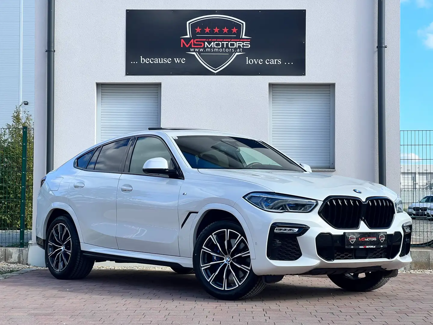 BMW X6 X6 xDrive30d 48V Aut.*M PAKET*SOFTCLOSE*360 GRAD*PANO*HEAD UP*ACC*LASER*KREDIT*GARANTIE Weiß - 1