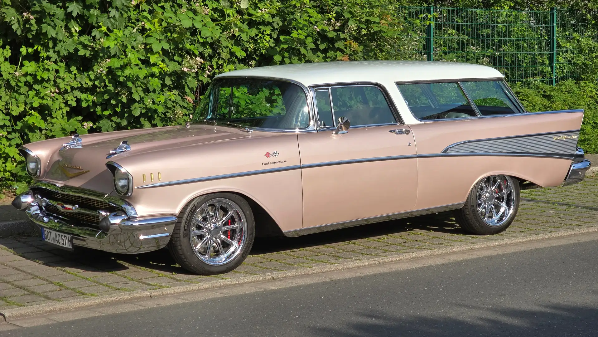 Chevrolet Bel Air Nomad Roşu - 2
