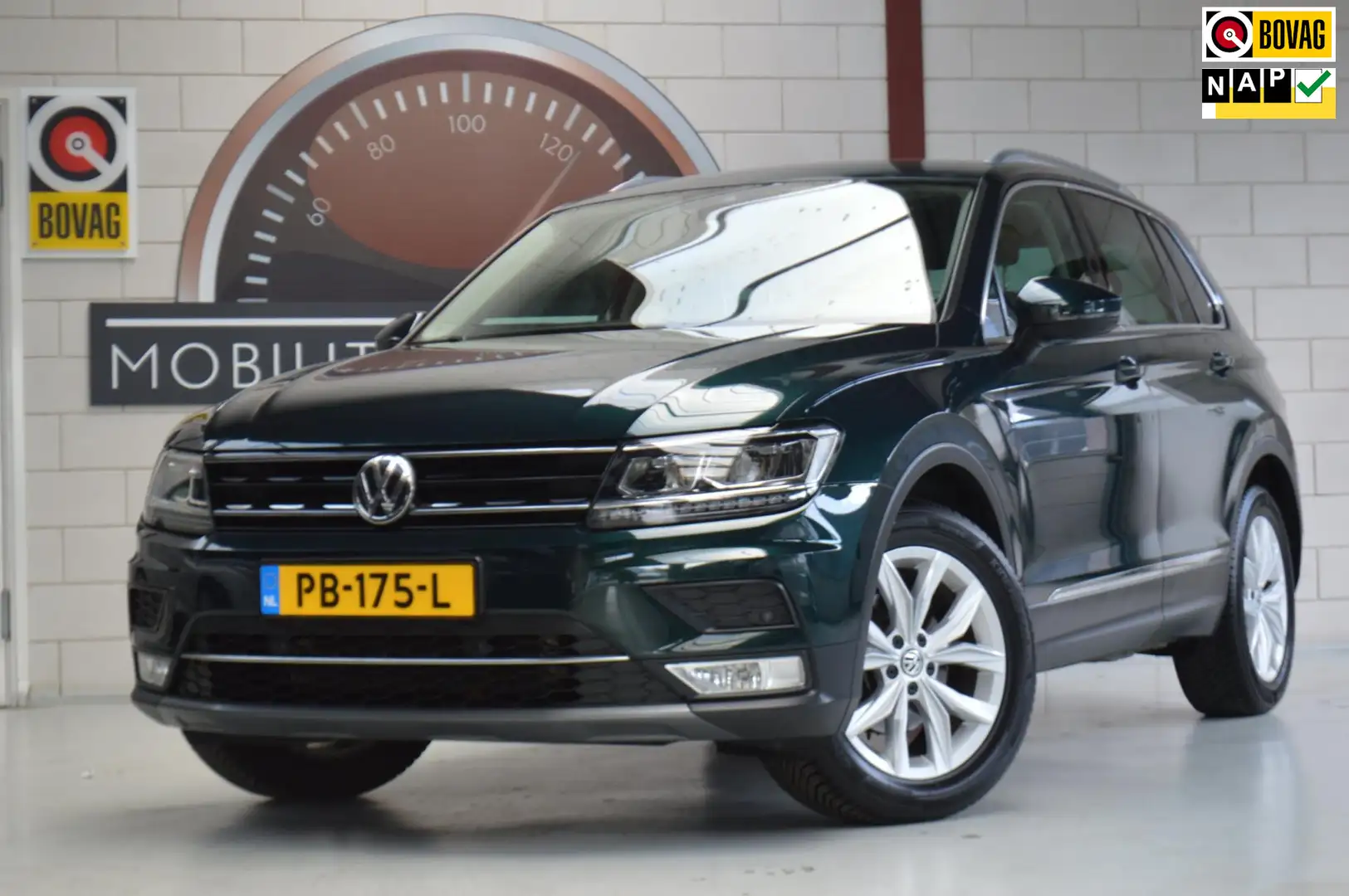 Volkswagen Tiguan 1.4 TSI ACT Highline TREKHAAK All-season GARANTIE Verde - 1
