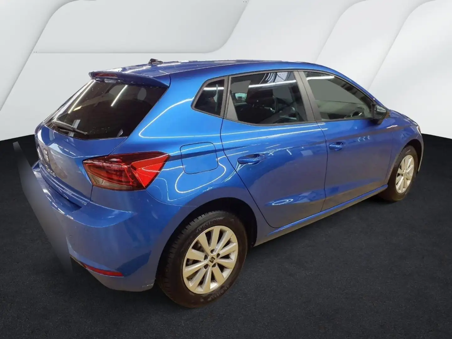SEAT Ibiza 1.0 TSI Style NAV LED SHZ KAM PDC Blau - 2
