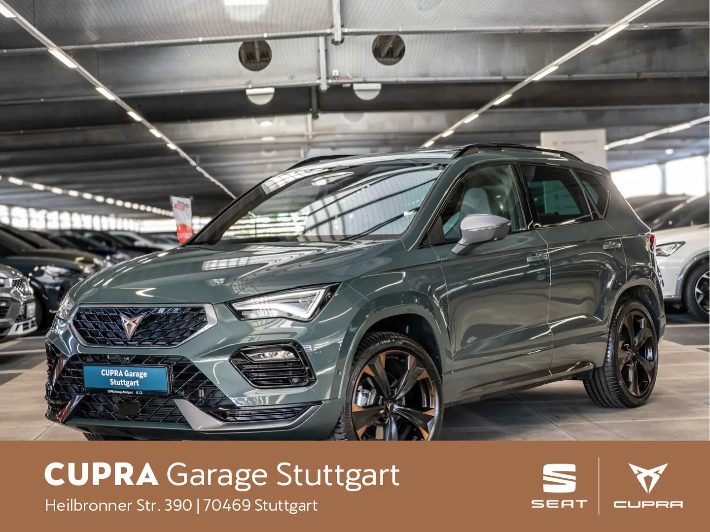 CUPRA Ateca Tribe Edition 2.0 TSI 190PS 7-Gang DSG 4Dr Grün - 1