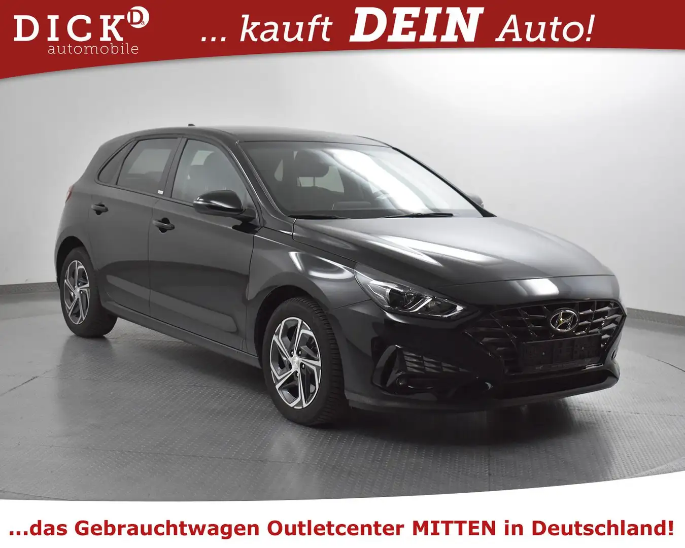 Hyundai i30 1.0 TGDI Editi 30 NAVI+KAM+SHZ+TEMP+DAB+PDC Noir - 1
