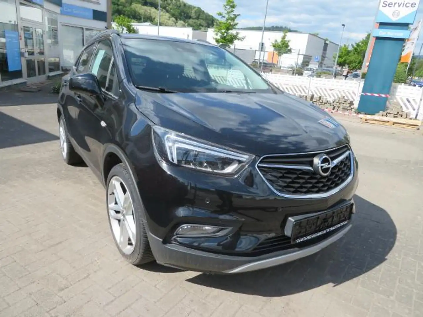Opel Mokka X 1.4 Turbo Innovation LED SHZ Leder Schiebedach usw Schwarz - 2