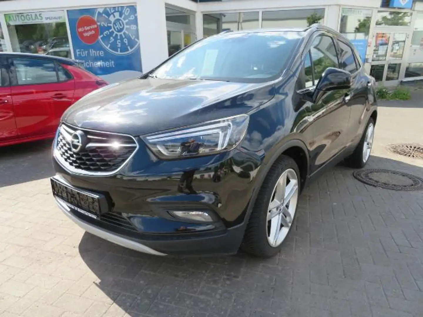 Opel Mokka X 1.4 Turbo Innovation LED SHZ Leder Schiebedach usw Schwarz - 1