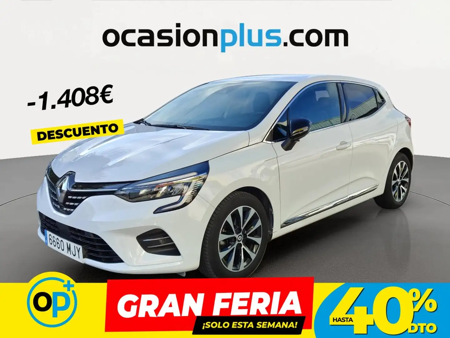 Renault Clio TCe GLP Techno 74kW Blanco - 1
