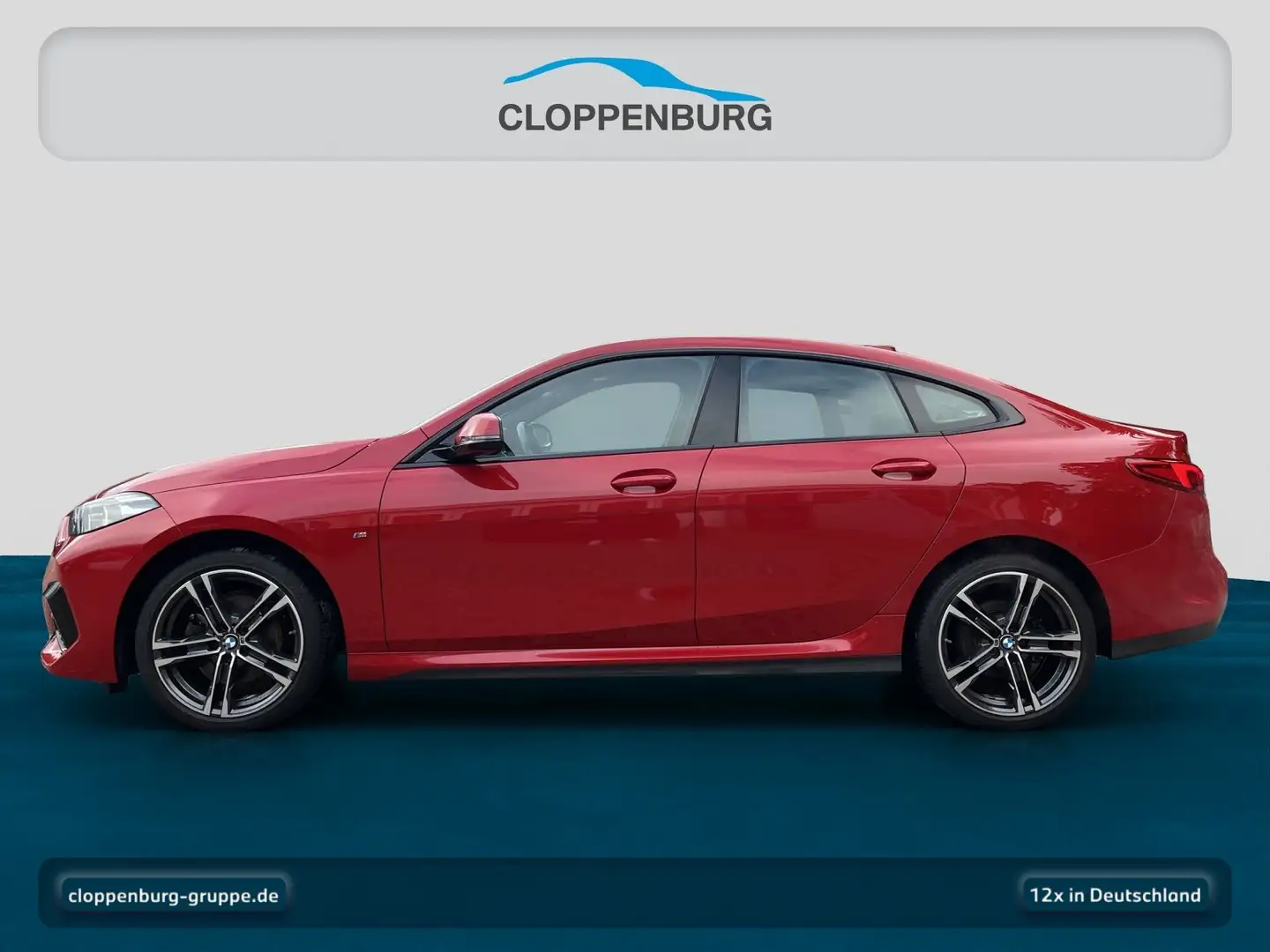 BMW 218 i Gran Coupé Navi+SHZ+HiFi+Fernl.Ass+Spurass. Rot - 2
