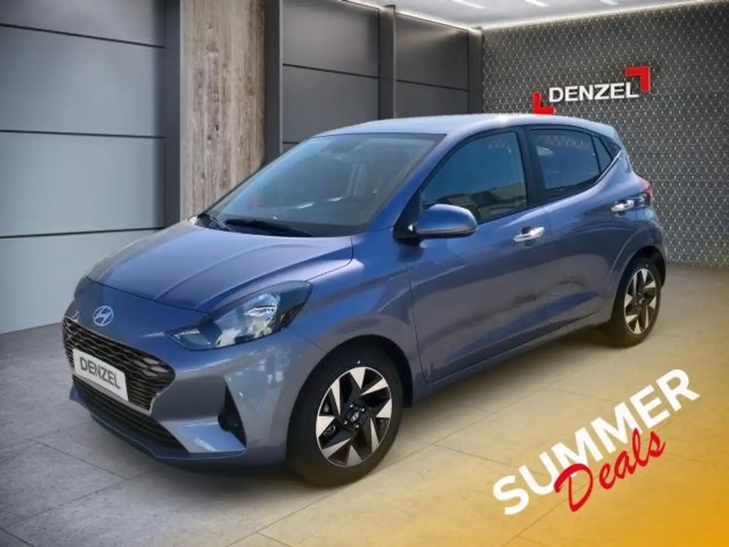 Hyundai i10 GO Plus 1,0 MT Blau - 1