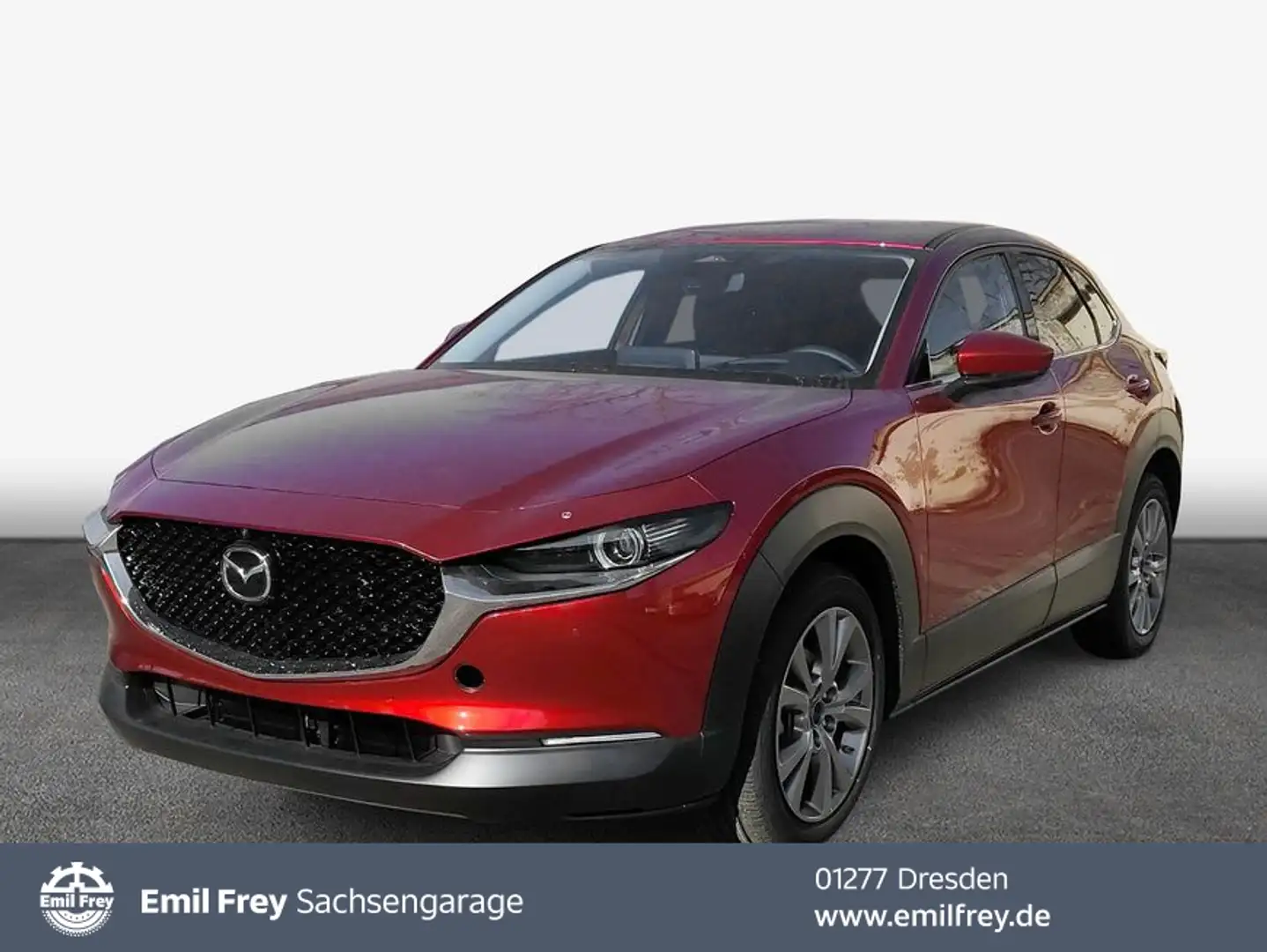 Mazda CX-30 e-SKYACTIVE G 140 EXCLUSIVE-LINE 103 kW, 5-t Rot - 1