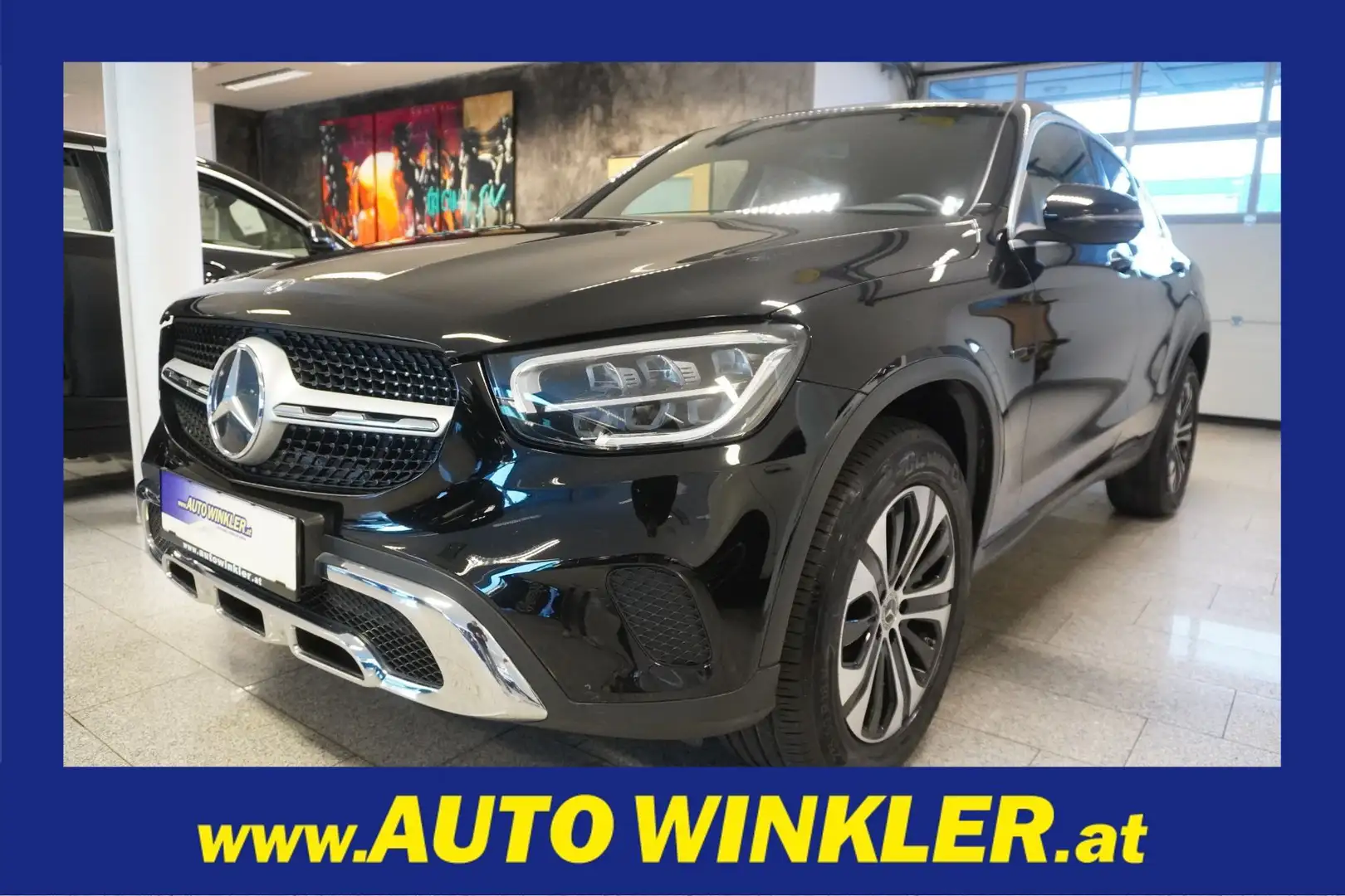 Mercedes-Benz GLC 300 e Coupé 4MATIC LED/Navi Schwarz - 1