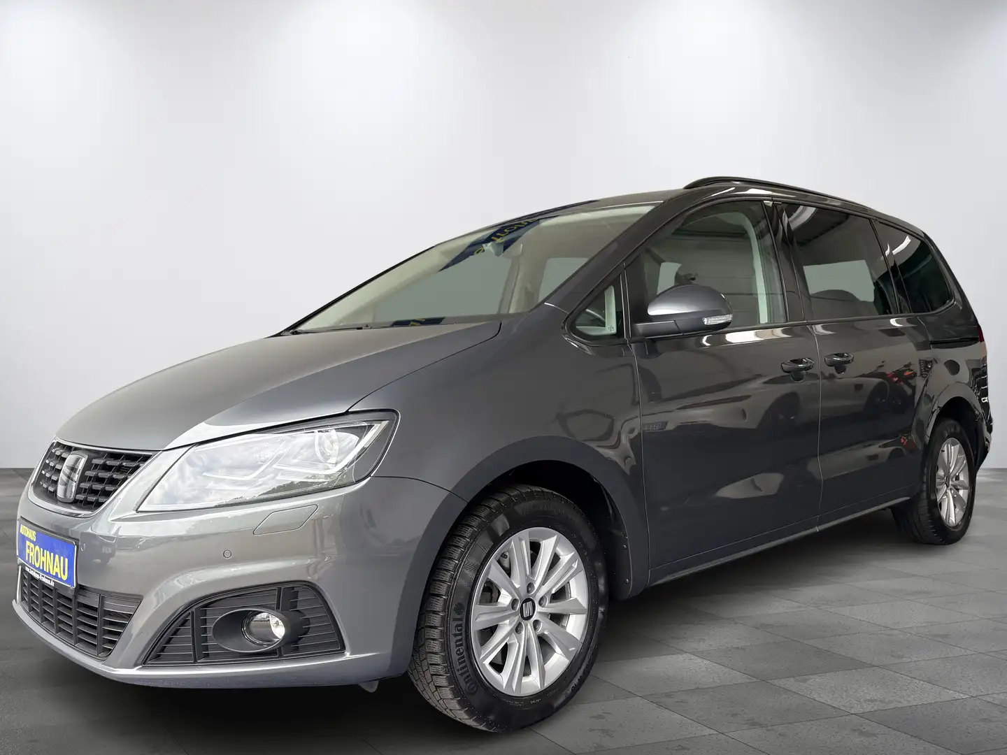 SEAT Alhambra Style 7-Sitzer Kamera AHK Totwinkel Spurhalte Navi Grau - 1