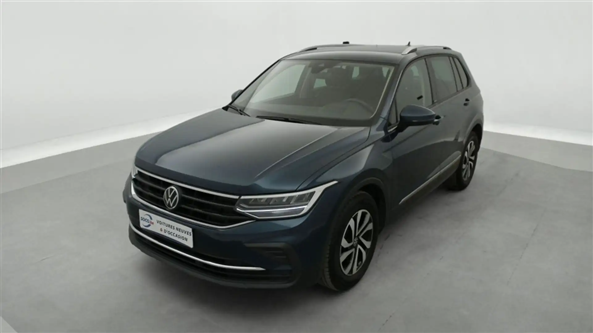 Volkswagen Tiguan 1.5 TSI Active OPF DSG/NAVI/FULL LED/JA17 Bleu - 1