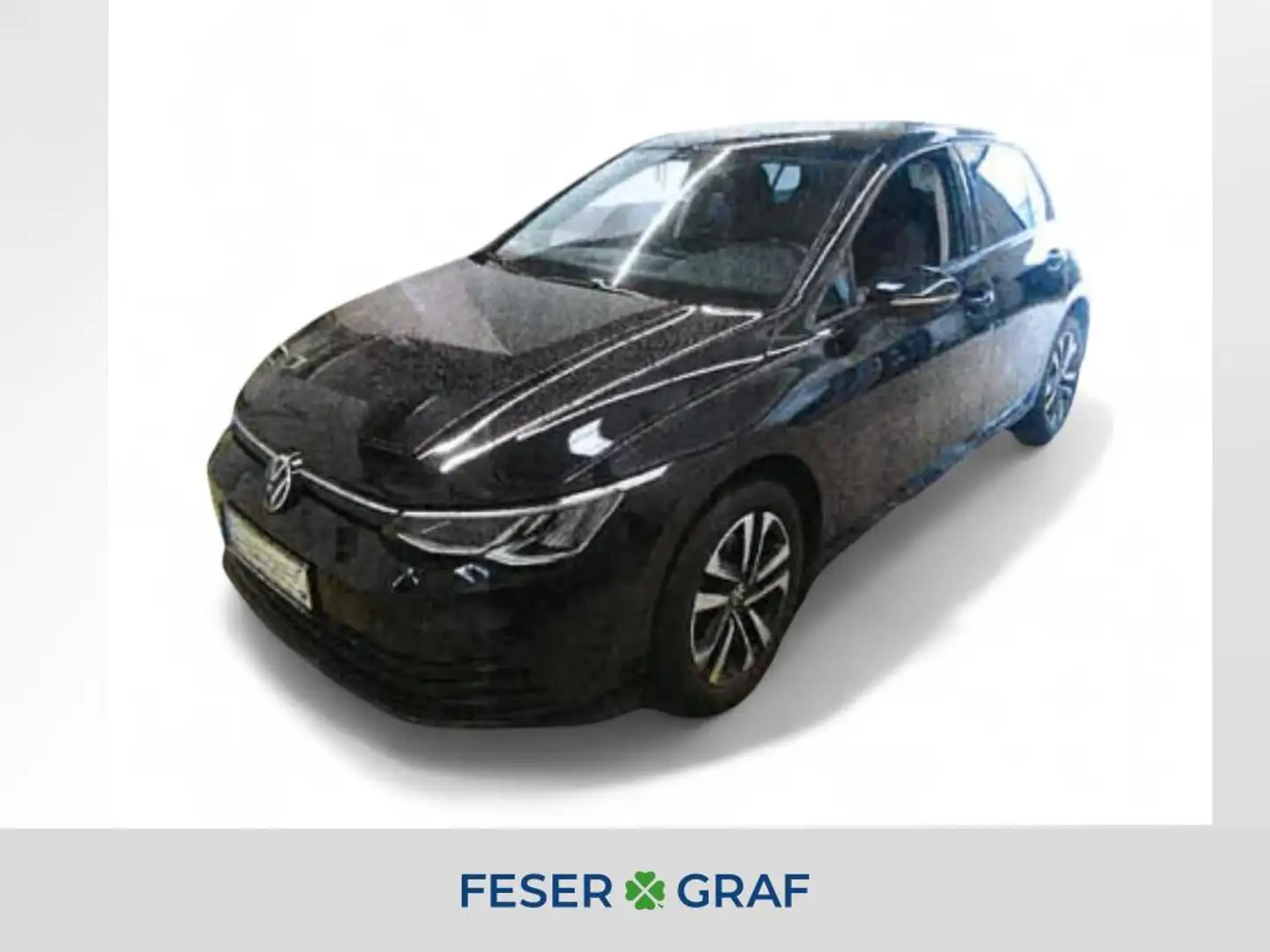 Volkswagen Golf VIII 2.0 TDI DSG/LED/Sitz.-Lenkradhzg./AHK/Navi Noir - 1