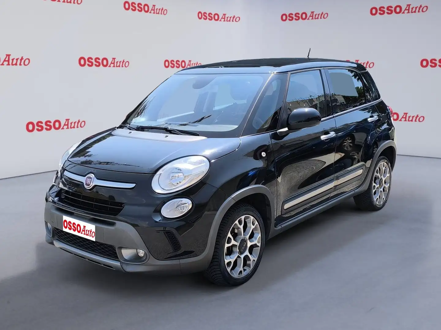 Fiat 500L 1.3 MULTIJET 85 HP TREKKING NEOPATENTATI COME STA Nero - 1