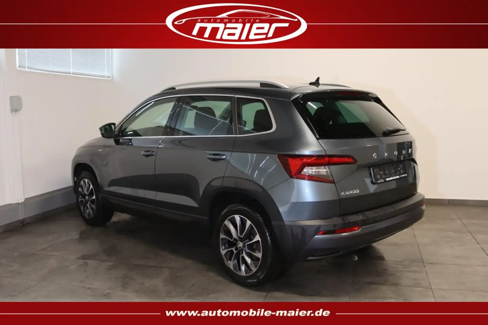 Skoda Karoq 1.6 TDI DSG Drive 125-NAV-LED-KAM-ACC-SIDE Grau - 2