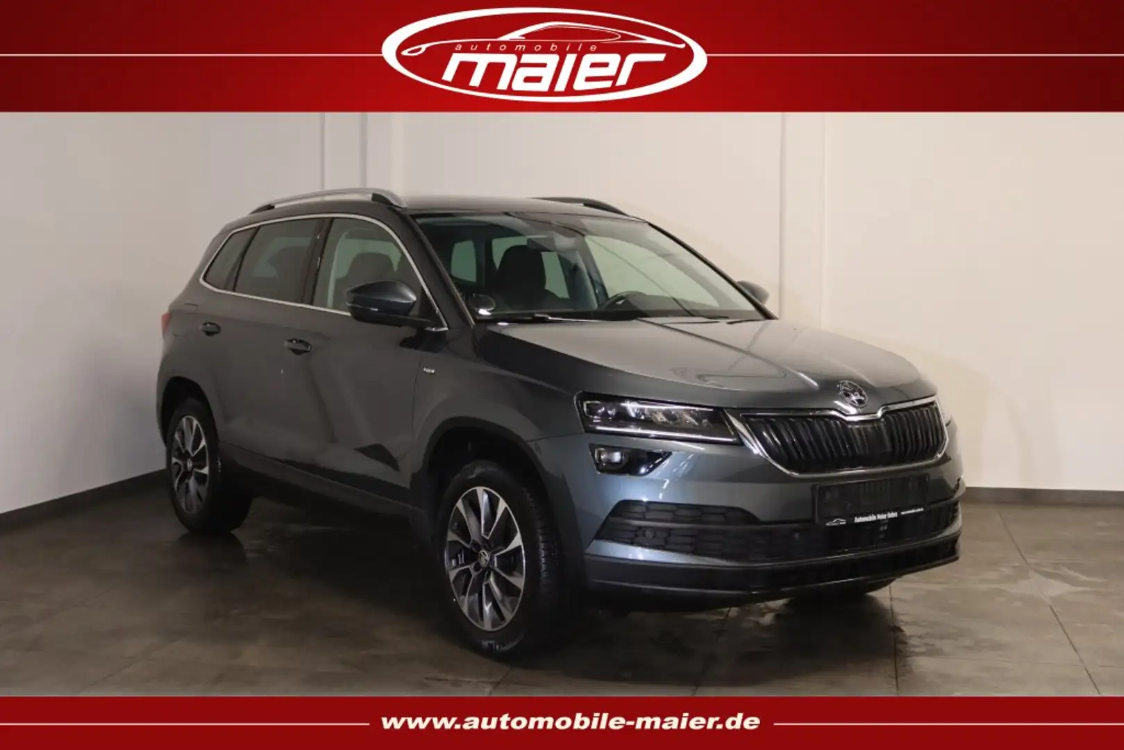 Skoda Karoq 1.6 TDI DSG Drive 125-NAV-LED-KAM-ACC-SIDE Grau - 1