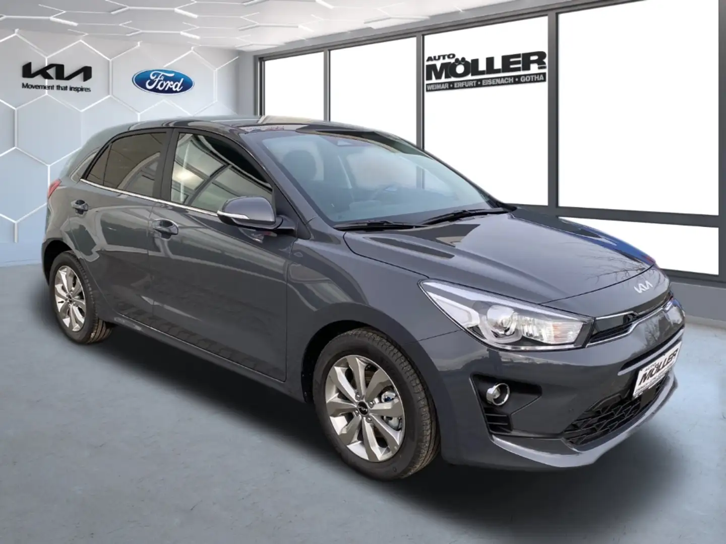 Kia Rio Spirit 1.0T Navi Kamera DAB Tempomat Klima  PDC Grau - 2