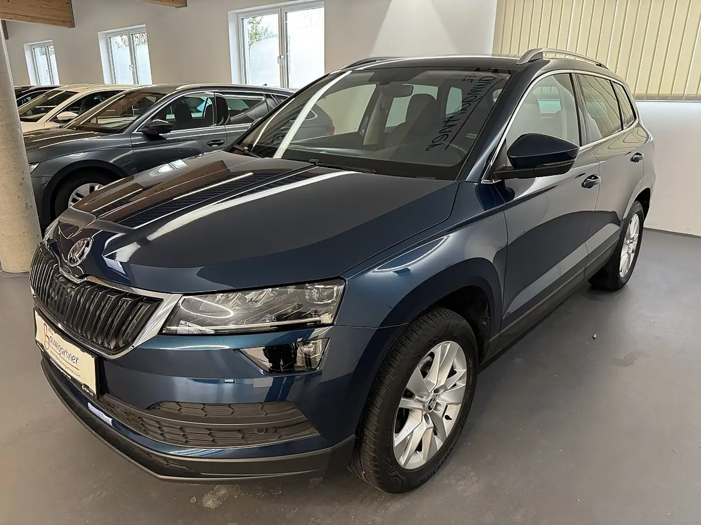 Skoda Karoq 2,0TDI DSG 4x4 Style *LED*NAVI*ACC*Sitzheizung ... Bleu - 2